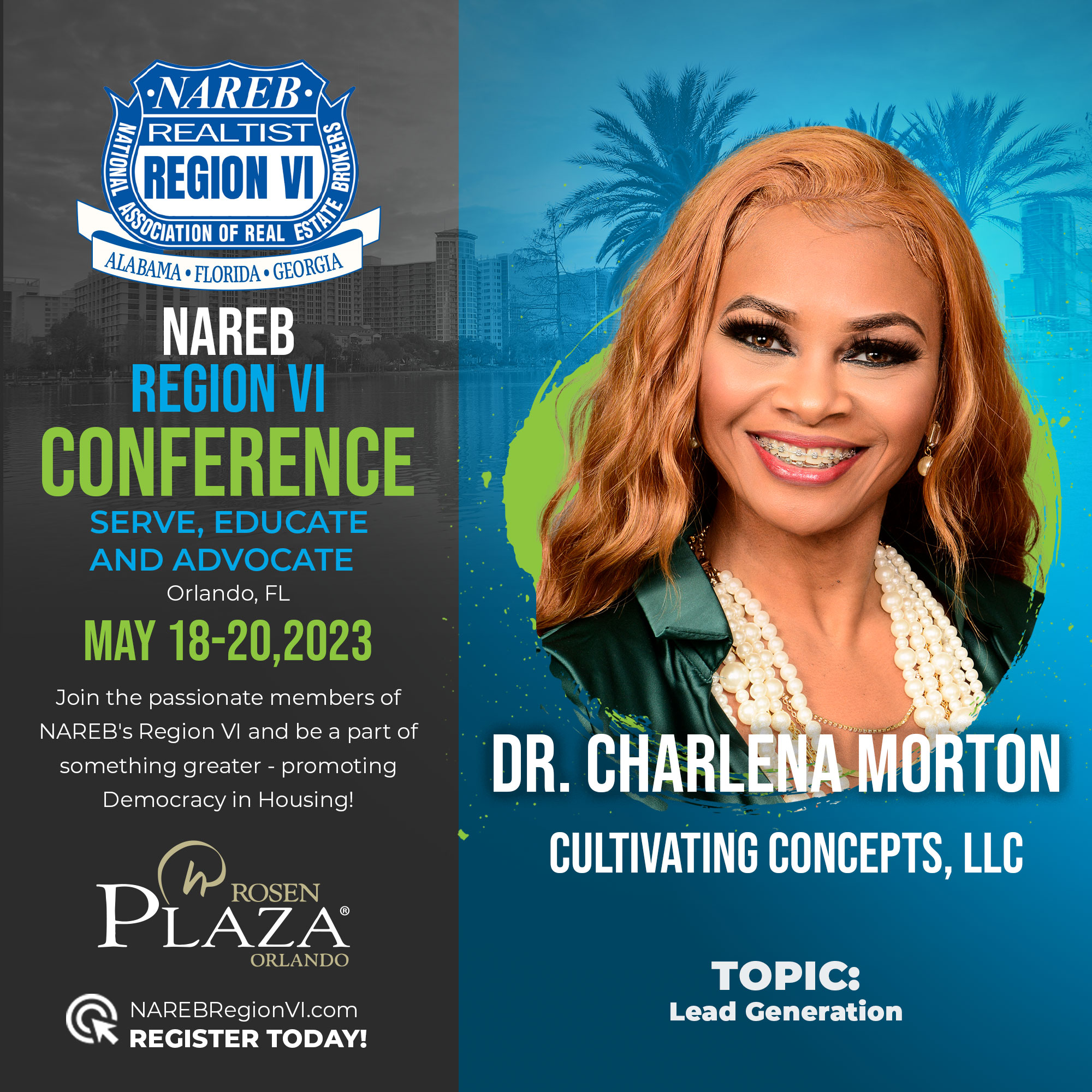 Dr. Charlena Morton – NAREB Region VI Conference